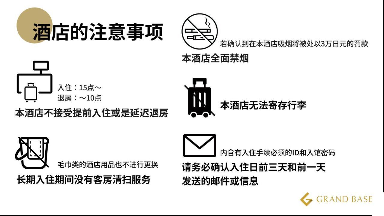 GRAND BASE Hiroshima Hikarimachi Lejlighedshotel Eksteriør billede
